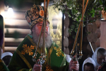 Божественная литургия в день Святаго Духа в Троицком храме города Ельца