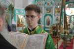 Всенощное бдение в Троицком соборе города Чаплыгина