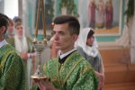 Всенощное бдение в Троицком соборе города Чаплыгина