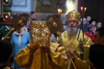 Божественная литургия Архиерейским чином в Казанском соборе Лебедяни