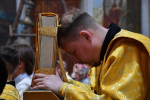 Божественная литургия Архиерейским чином в Казанском соборе Лебедяни