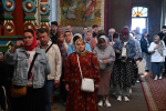 Божественная литургия Архиерейским чином в Казанском соборе Лебедяни