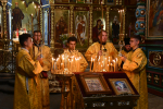 Всенощное бдение в Казанском соборе города Лебедяни