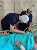 Производственная практика студентов специальности 31.02.01 Лечебное дело проходит “на отлично”