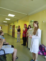 Поделись улыбкою своей: продолжаем развивать проект “Медицинские аниматоры”