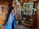 В Чаплыгине прошли крестным ходом с Тихвинской иконой Божией Матери