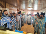 В Чаплыгине прошли крестным ходом с Тихвинской иконой Божией Матери