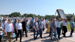 В Чаплыгине прошли крестным ходом с Тихвинской иконой Божией Матери