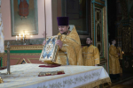Божественная литургия в Вознесенском соборе