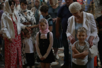 Божественная литургия в Вознесенском соборе