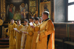 Божественная литургия в Вознесенском соборе
