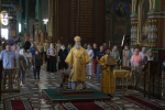 Божественная литургия в Вознесенском соборе