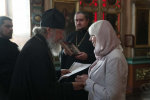Божественная литургия в Вознесенском соборе