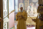 Божественная литургия в Вознесенском соборе