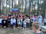Лагерная смена молодежного клуба «Александр Пересвет»