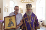Епископ Максим возглавил Божественную литургию в Михаило-Архангеском храме села Шишкино