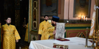 Божественная литургия в Вознесенском соборе - Елецкая епархия