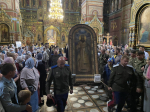 Начало крестного хода Елец — Задонск