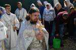 Литургия в храме Спаса Нерукотворного города Ельца