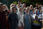 Литургия в храме Спаса Нерукотворного города Ельца