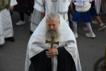 Литургия в храме Спаса Нерукотворного города Ельца