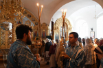 Епископ Максим посетил Успенский храм города Ельца
