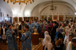 Епископ Максим посетил Успенский храм города Ельца