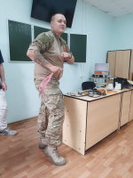 Мастер – класс по оказанию неотложной помощи пострадавшим в условиях СВО