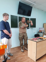 Мастер – класс по оказанию неотложной помощи пострадавшим в условиях СВО