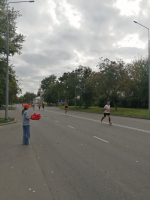 Волонтеры ГАПОУ ЕМК им.К.С.Константиновой – на посту в День любимого города