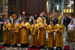 Божественная литургия в Вознесенском соборе