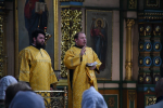 Божественная литургия в Вознесенском соборе