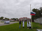 Церемония поднятия Государственного флага Российской Федерации