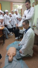 “Всероссийские уроки от “Движения Первых” продолжаются в Елецкий медицин. колледж им. К.С.Константиновой
