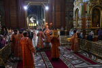 Божественная литургия в Вознесенском соборе