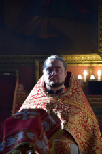 Божественная литургия в Вознесенском соборе