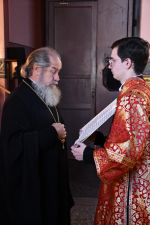 Всенощное бдение в канун дня памяти усекновения главы Пророка, Предтечи и Крестителя Господня Иоанна