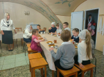 В стенах воскресной школы Вознесенского кафедрального собора прошел Форум «От Александра Невского до наших дней: слава защитникам Родины»