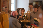 Литургия Архиерейским чином в Успенском храме города Чаплыгина