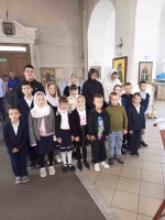 В Чаплыгинском благочинии прошли молебны перед началом учебного года в воскресных школах
