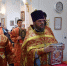 Божественная литургия в храме святых мучениц Веры, Надежды, Любови и матери их Софии - Елецкая епархия