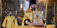 Литургия в Покровском храме города Данкова - Елецкая епархия