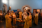 Всенощное бдение в храме Рождества Пресвятой Богородицы города Лебедяни