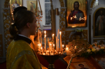 Всенощное бдение в храме Рождества Пресвятой Богородицы города Лебедяни