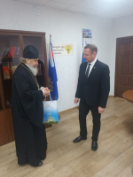 Владыка поздравил прокурора Советского района города Липецка Станислава Владимировича Живалова с днем рождения