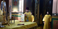 Божественная литургия в Вознесенском соборе - Елецкая епархия