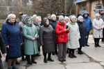 Владыка совершил чин освящения накупольного креста