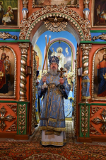 Престольный праздник в Введенском храме села Становое