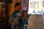 В канун престольного праздника епископ Максим совершил Всенощное бдение во Введенском храме города Ельца