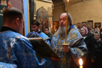В канун престольного праздника епископ Максим совершил Всенощное бдение во Введенском храме города Ельца